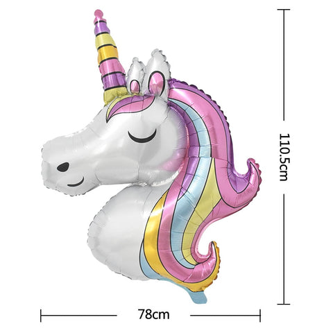 Rainbow Unicorn Balloon for Parties Rainbow Unicorn Balloon for Parties