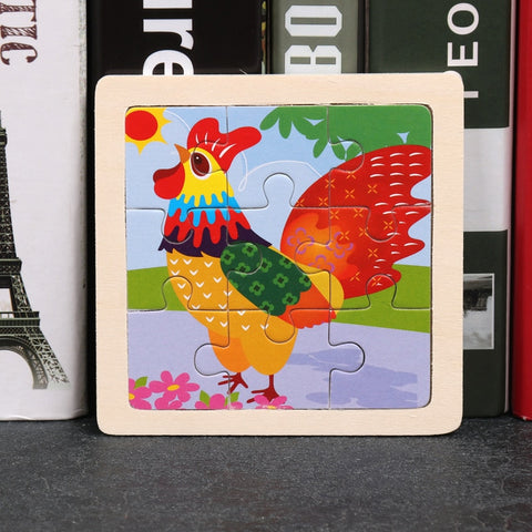 Colourful Animal Wooden Educational Puzzles for kids Colourful Animal Wooden Educational Puzzles for kids