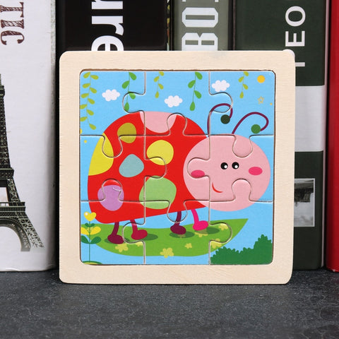 Colourful Animal Wooden Educational Puzzles for kids Colourful Animal Wooden Educational Puzzles for kids