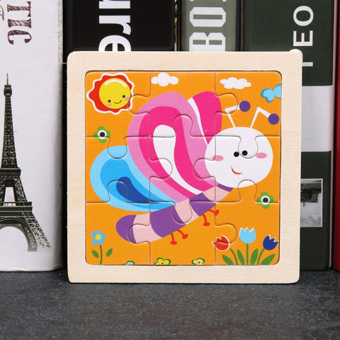 Colourful Animal Wooden Educational Puzzles for kids Colourful Animal Wooden Educational Puzzles for kids