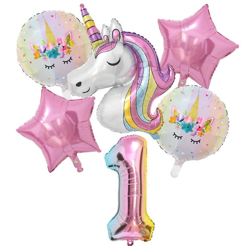 Rainbow Unicorn Balloon for Parties Rainbow Unicorn Balloon for Parties
