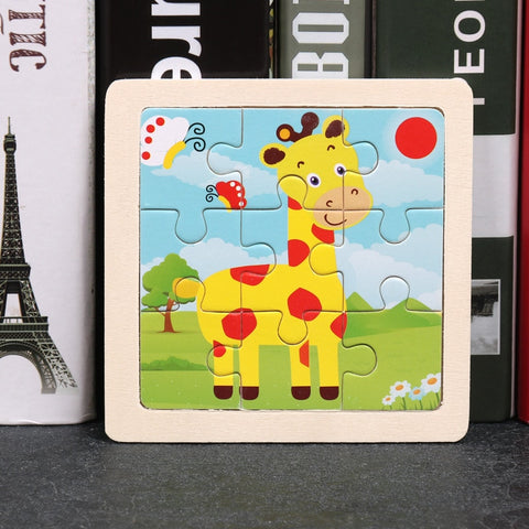 Colourful Animal Wooden Educational Puzzles for kids Colourful Animal Wooden Educational Puzzles for kids