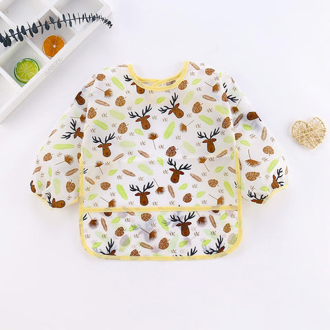 Cute Baby Bibs/Waterproof/ Long Sleeve Cute Baby Bibs/Waterproof/ Long Sleeve