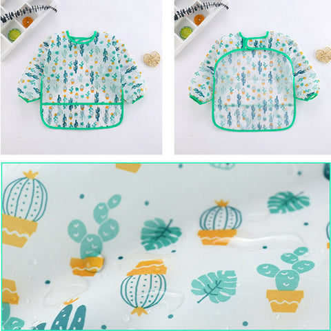 Cute Baby Bibs/Waterproof/ Long Sleeve Cute Baby Bibs/Waterproof/ Long Sleeve