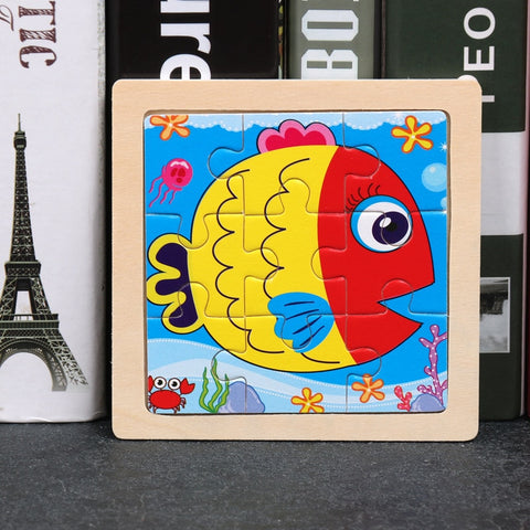 Colourful Animal Wooden Educational Puzzles for kids Colourful Animal Wooden Educational Puzzles for kids
