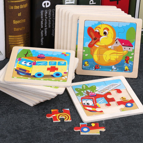 Colourful Animal Wooden Educational Puzzles for kids Colourful Animal Wooden Educational Puzzles for kids