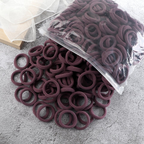 50/100PCS 3cm Children Headband High Elastic Solid Color Scrunchies 50/100PCS 3cm Children Headband High Elastic Solid Color Scrunchies