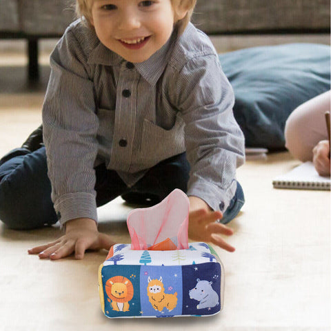 Montessori Toys Magic Tissue Box Baby Educational Learning Activity Montessori Toys Magic Tissue Box Baby Educational Learning Activity