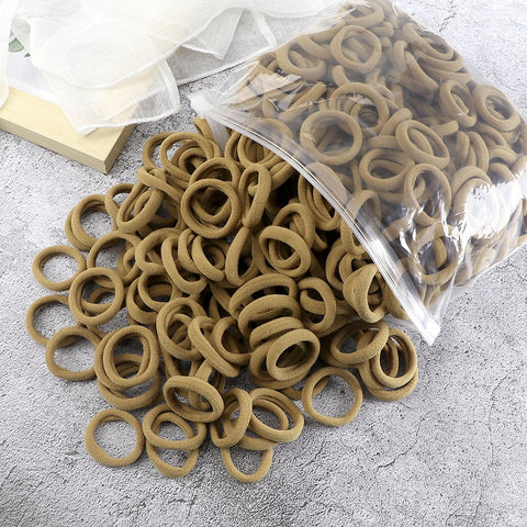 50/100PCS 3cm Children Headband High Elastic Solid Color Scrunchies 50/100PCS 3cm Children Headband High Elastic Solid Color Scrunchies