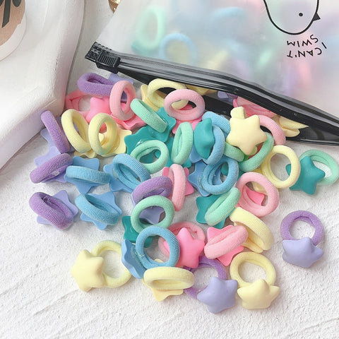 New Cute Bowknot Headbands Girls Elastic Hair Bands 10/20 pieces per set New Cute Bowknot Headbands Girls Elastic Hair Bands 10/20 pieces per set