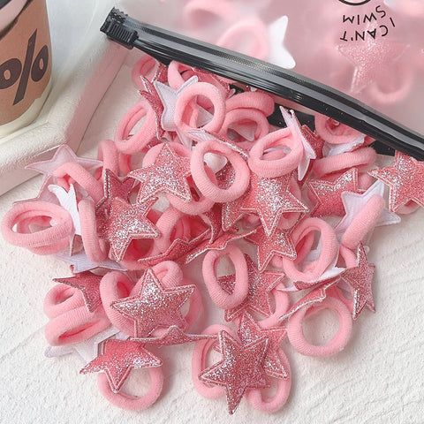 New Cute Bowknot Headbands Girls Elastic Hair Bands 10/20 pieces per set New Cute Bowknot Headbands Girls Elastic Hair Bands 10/20 pieces per set