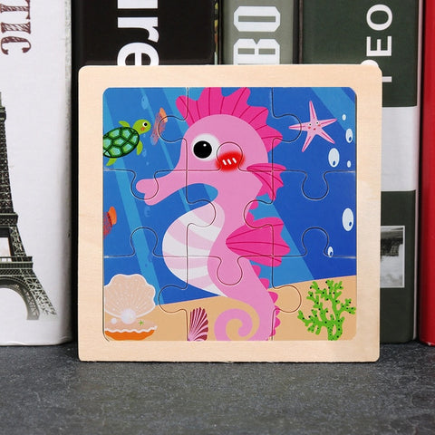 Colourful Animal Wooden Educational Puzzles for kids Colourful Animal Wooden Educational Puzzles for kids