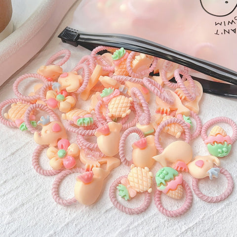 New Cute Bowknot Headbands Girls Elastic Hair Bands 10/20 pieces per set New Cute Bowknot Headbands Girls Elastic Hair Bands 10/20 pieces per set