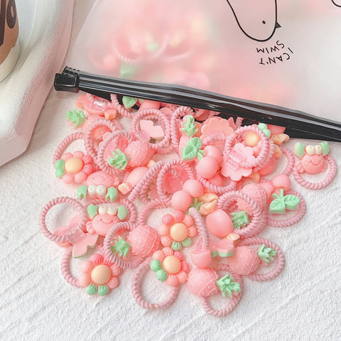 New Cute Bowknot Headbands Girls Elastic Hair Bands 10/20 pieces per set New Cute Bowknot Headbands Girls Elastic Hair Bands 10/20 pieces per set