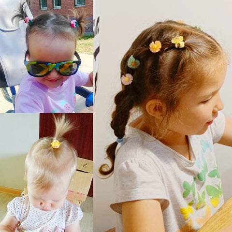 New Cute Bowknot Headbands Girls Elastic Hair Bands 10/20 pieces per set New Cute Bowknot Headbands Girls Elastic Hair Bands 10/20 pieces per set