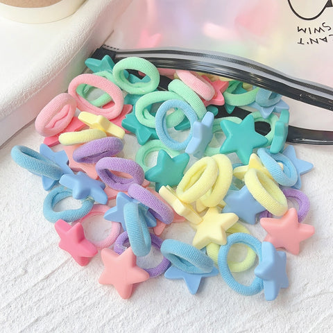 New Cute Bowknot Headbands Girls Elastic Hair Bands 10/20 pieces per set New Cute Bowknot Headbands Girls Elastic Hair Bands 10/20 pieces per set