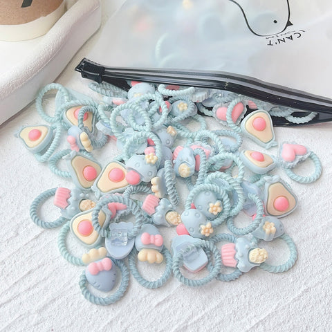 New Cute Bowknot Headbands Girls Elastic Hair Bands 10/20 pieces per set New Cute Bowknot Headbands Girls Elastic Hair Bands 10/20 pieces per set