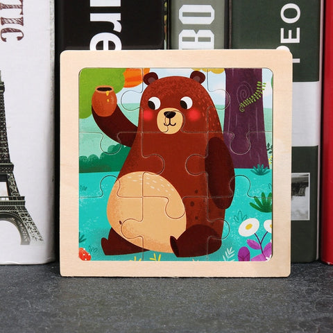 Colourful Animal Wooden Educational Puzzles for kids Colourful Animal Wooden Educational Puzzles for kids