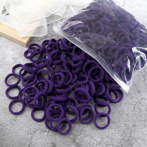 50/100PCS 3cm Children Headband High Elastic Solid Color Scrunchies 50/100PCS 3cm Children Headband High Elastic Solid Color Scrunchies