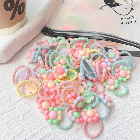 New Cute Bowknot Headbands Girls Elastic Hair Bands 10/20 pieces per set New Cute Bowknot Headbands Girls Elastic Hair Bands 10/20 pieces per set