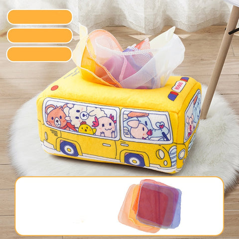 Montessori Toys Magic Tissue Box Baby Educational Learning Activity Montessori Toys Magic Tissue Box Baby Educational Learning Activity