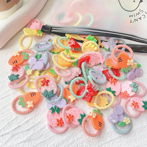 New Cute Bowknot Headbands Girls Elastic Hair Bands 10/20 pieces per set New Cute Bowknot Headbands Girls Elastic Hair Bands 10/20 pieces per set