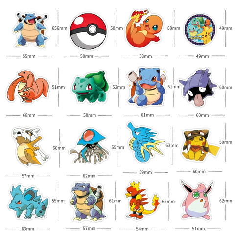 Pokemon Stickers For Kids Pokemon Stickers For Kids