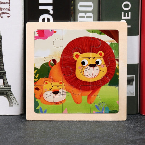 Colourful Animal Wooden Educational Puzzles for kids Colourful Animal Wooden Educational Puzzles for kids