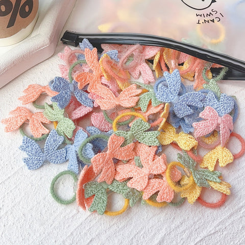 New Cute Bowknot Headbands Girls Elastic Hair Bands 10/20 pieces per set New Cute Bowknot Headbands Girls Elastic Hair Bands 10/20 pieces per set