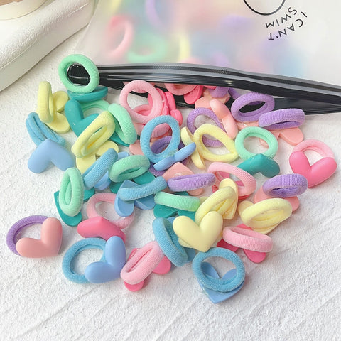 New Cute Bowknot Headbands Girls Elastic Hair Bands 10/20 pieces per set New Cute Bowknot Headbands Girls Elastic Hair Bands 10/20 pieces per set
