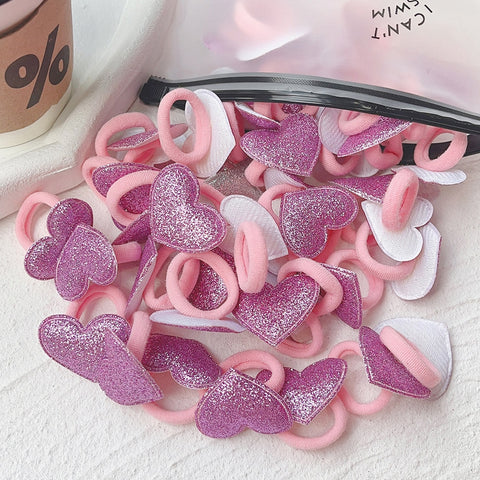 New Cute Bowknot Headbands Girls Elastic Hair Bands 10/20 pieces per set New Cute Bowknot Headbands Girls Elastic Hair Bands 10/20 pieces per set