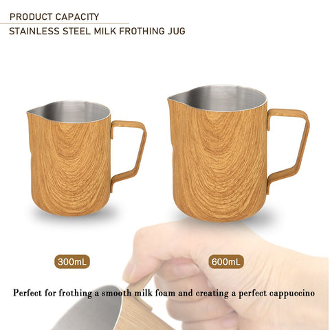 Stainless Steel Milk Frothing Pitcher 300/600ml Stainless Steel Milk Frothing Pitcher 300/600ml