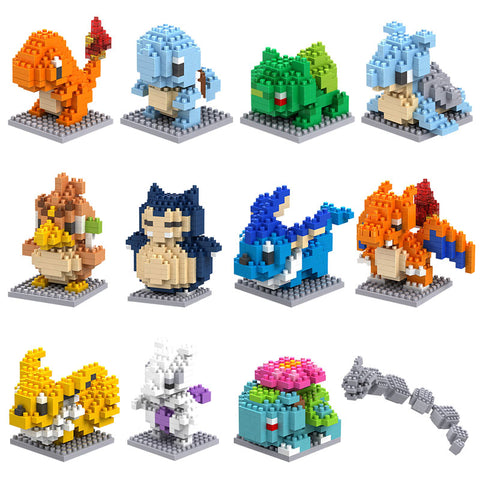 Pokemon Small Building Blocks For Kids