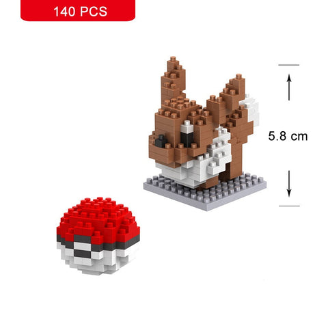 Pokemon Small Building Blocks For Kids