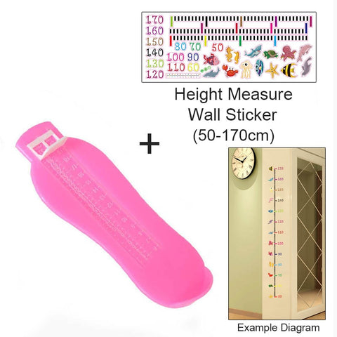 Kid/Infant Shoes Size Measuring Ruler Tool