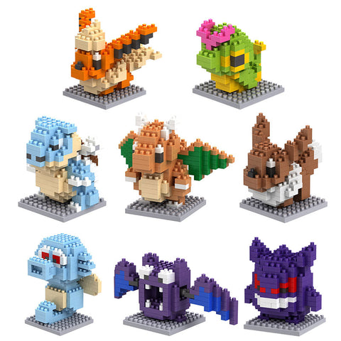 Pokemon Small Building Blocks For Kids