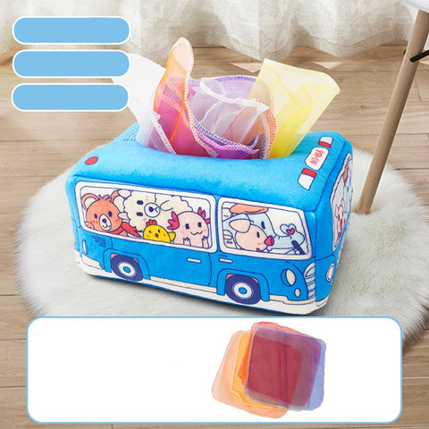 Montessori Toys Magic Tissue Box Baby Educational Learning Activity