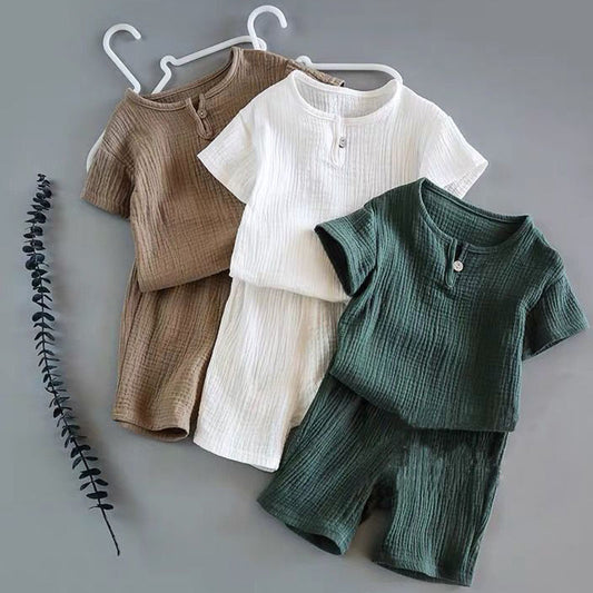 Summer Children Clothes Sets/Unisex