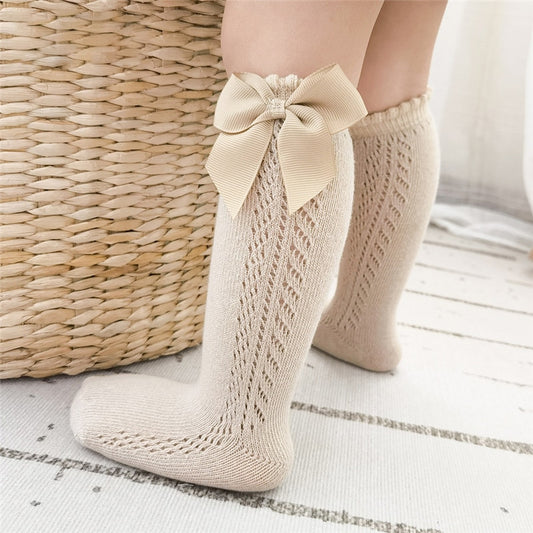 Summer Kids Knee High Socks For Baby Girls