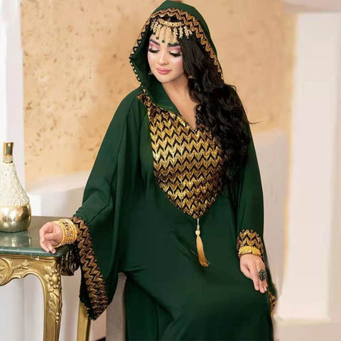 Dubai Luxury Evening Dresses Women Abaya