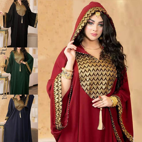 Dubai Luxury Evening Dresses Women Abaya